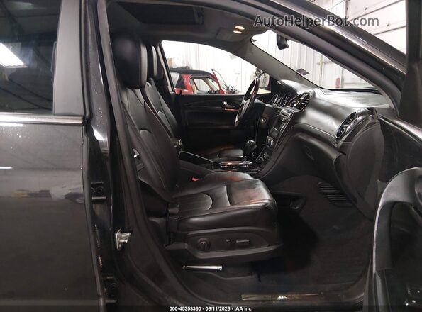 5GAKVCKD7HJ300413 2017 BUICK ENCLAVE Черный Вид салона спереди