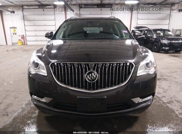 5GAKVCKD7HJ300413 2017 BUICK ENCLAVE Черный Вид щитка приборов