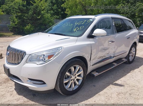 5GAKVCKD8HJ101581 2017 BUICK ENCLAVE Белый Передняя левая четверть