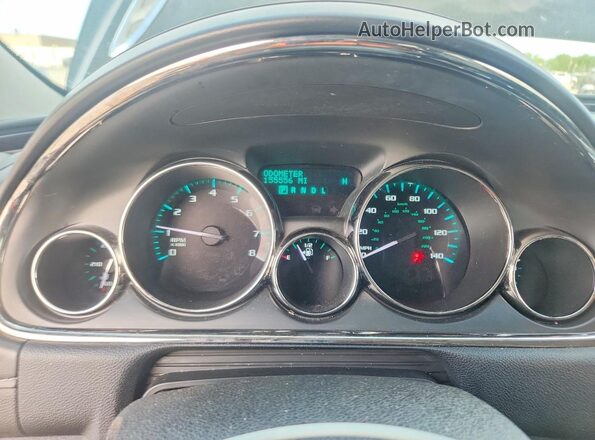 5GAKVCKD8HJ351046 2017 BUICK ENCLAVE Black Instrument cluster view