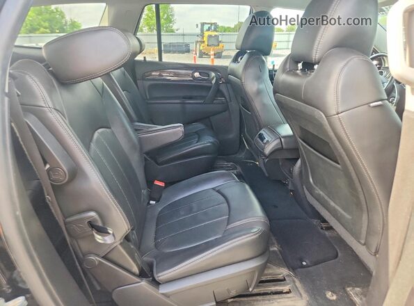5GAKVCKD8HJ351046 2017 BUICK ENCLAVE Black Rear interior view