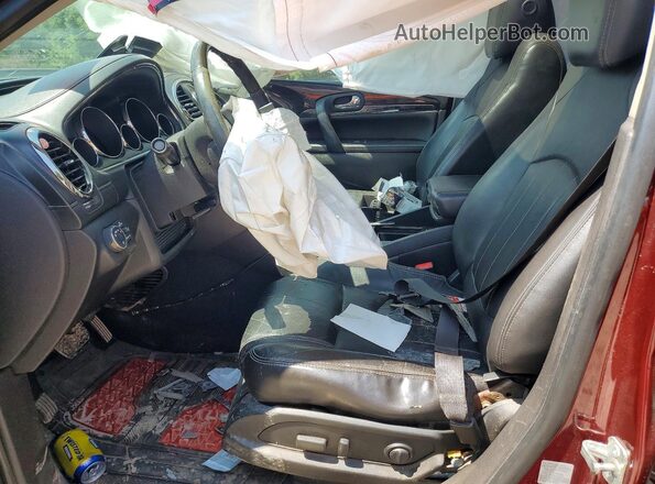 5GAKVCKD9GJ184596 2016 BUICK ENCLAVE Burgundy Vista interior delantera