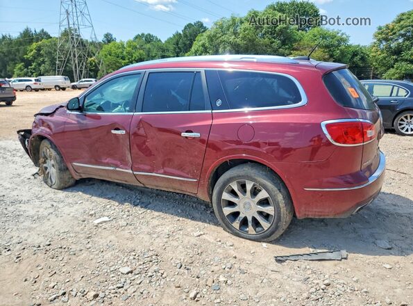 5GAKVCKD9GJ184596 2016 BUICK ENCLAVE Burgundy Trasero izquierdo