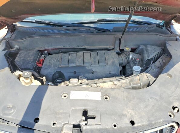 5GAKVCKD9GJ184596 2016 BUICK ENCLAVE Burgundy Vista interior trasera