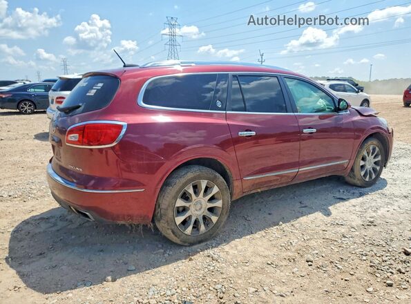 5GAKVCKD9GJ184596 2016 BUICK ENCLAVE Burgundy Trasero derecho