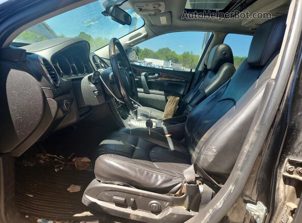 5GAKVCKD9GJ249334 2016 BUICK ENCLAVE Black Widok wnętrza z przodu