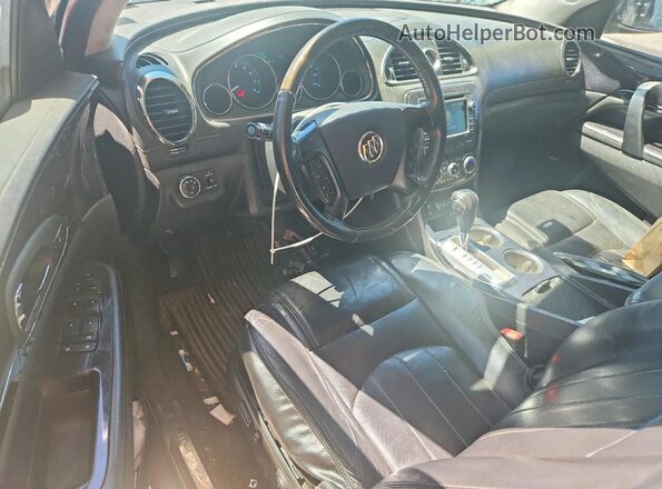 5GAKVCKD9GJ249334 2016 BUICK ENCLAVE Black Widok deski rozdzielczej