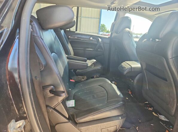 5GAKVCKD9GJ249334 2016 BUICK ENCLAVE Black Widok wnętrza z tyłu