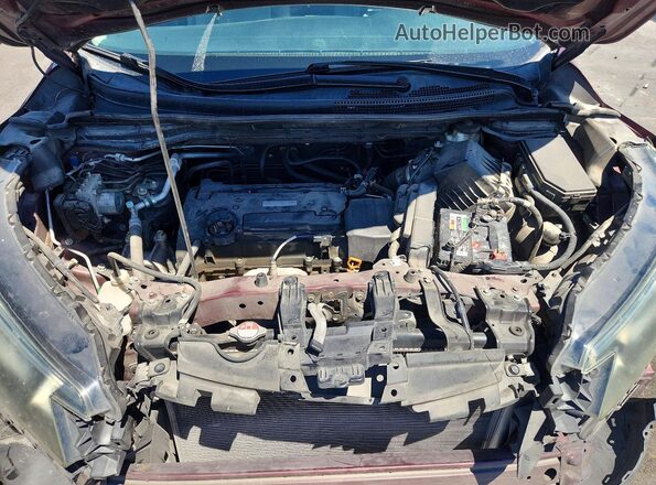5J6RM3H42GL027210 2016 HONDA CR-V Maroon Вид задньої частини салону