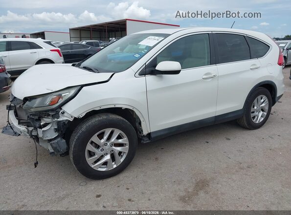 5J6RM3H55GL013116 2016 HONDA CR-V White Առջևի ձախ երեք քառորդ տեսարան