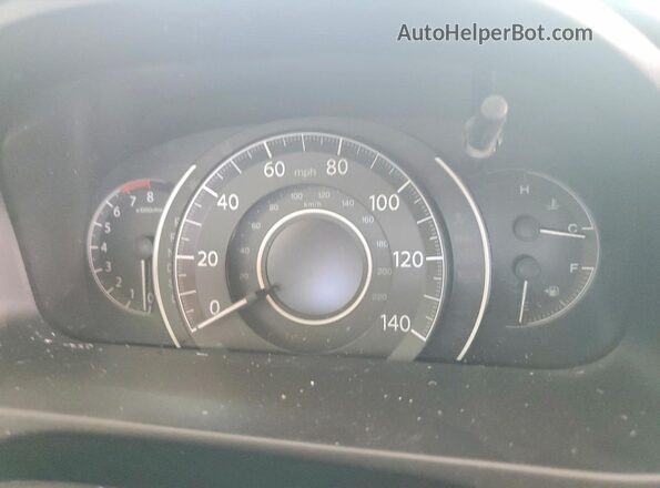 5J6RM3H5XGL021664 2016 HONDA CR-V Белый Вид щитка приборов