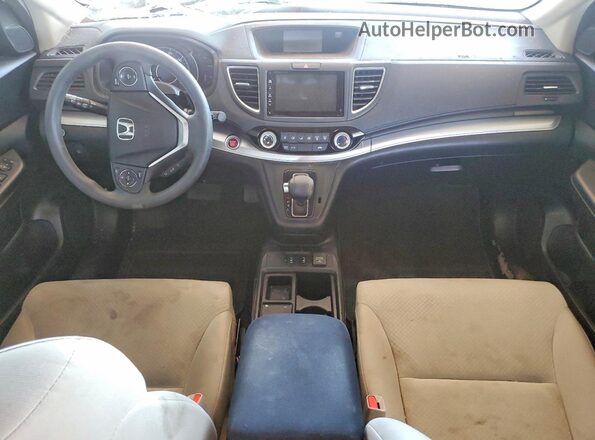 5J6RM3H5XGL021664 2016 HONDA CR-V Белый Вид панели приборов