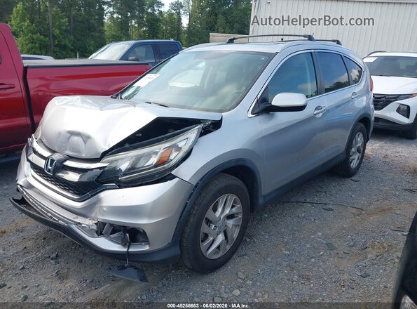 5J6RM3H70GL020685 2016 HONDA CR-V Silver Vista tres cuartos delantera izquierda