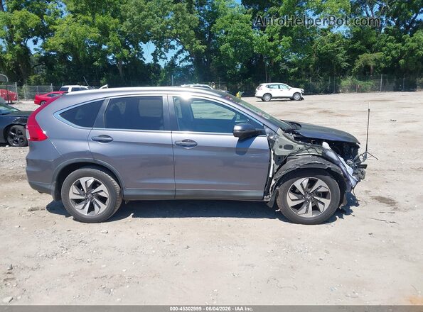 5J6RM3H93GL005731 2016 HONDA CR-V Gray Панорамний вид салону 360°