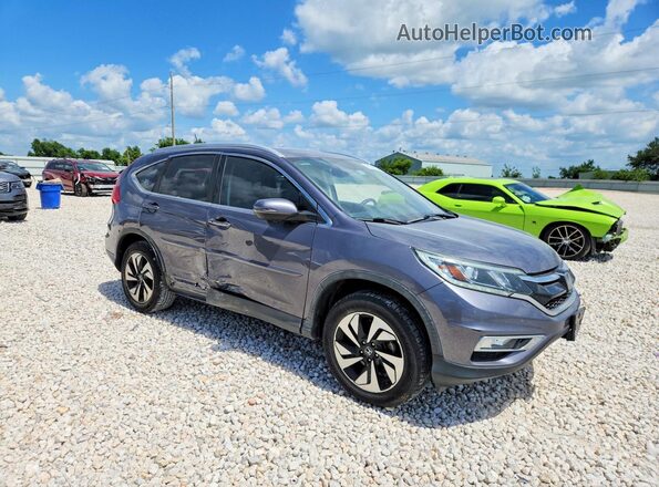 5J6RM3H93GL016485 2016 HONDA CR-V Gray Delantero derecho