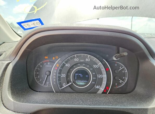 5J6RM3H93GL016485 2016 HONDA CR-V Gray Vista del cuadro de instrumentos