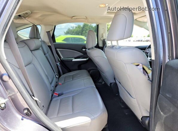 5J6RM3H93GL016485 2016 HONDA CR-V Gray Vista interior trasera