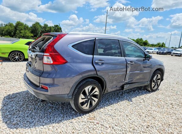 5J6RM3H93GL016485 2016 HONDA CR-V Gray Trasero derecho