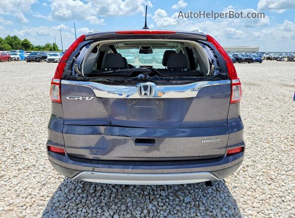 5J6RM3H93GL016485 2016 HONDA CR-V Gray Vista trasera