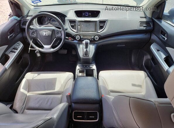 5J6RM3H93GL016485 2016 HONDA CR-V Gray Vista del salpicadero