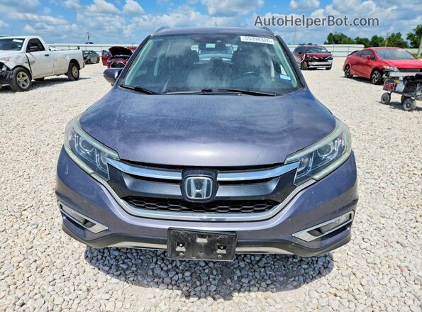 5J6RM3H93GL016485 2016 HONDA CR-V Gray Vista frontal