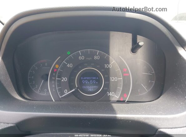 5J6RM3H94GL006919 2016 HONDA CR-V White Հետևի նստատեղերի տեսք