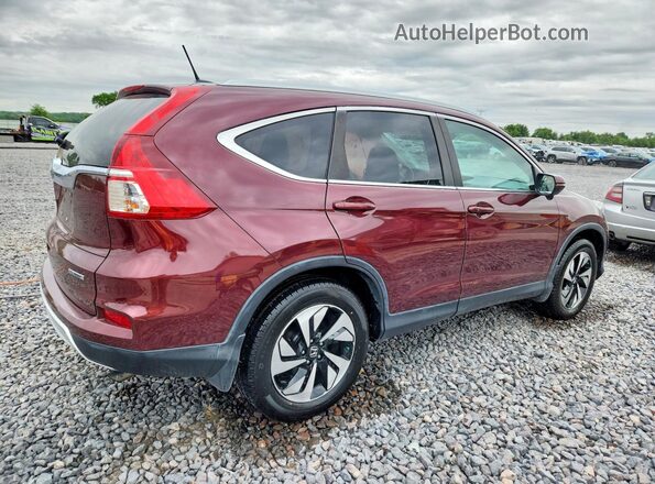 5J6RM3H97GL003240 2016 HONDA CR-V Maroon Tył prawy