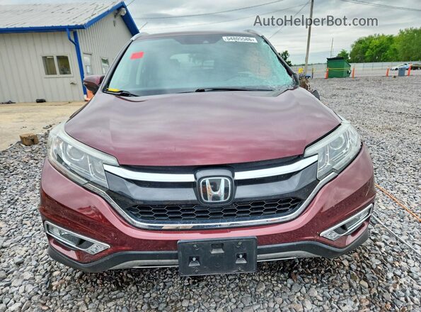 5J6RM3H97GL003240 2016 HONDA CR-V Maroon Widok z przodu