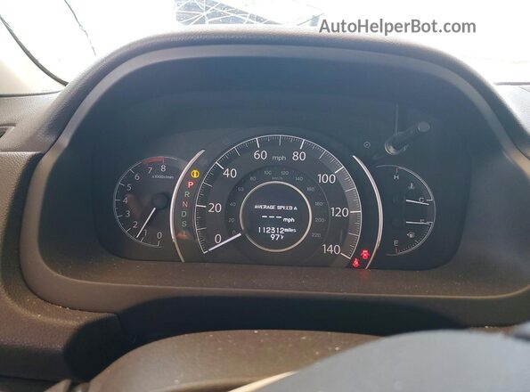 5J6RM3H97GL019504 2016 HONDA CR-V White 