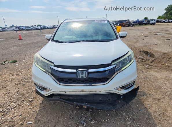 5J6RM3H98GL006101 2016 HONDA CR-V White Widok z przodu