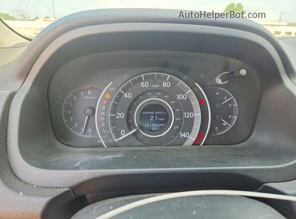 5J6RM3H98GL006101 2016 HONDA CR-V White Widok zestawu wskaźników