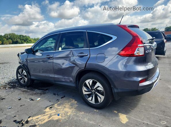 5J6RM3H9XGL005709 2016 HONDA CR-V Blue Rear left