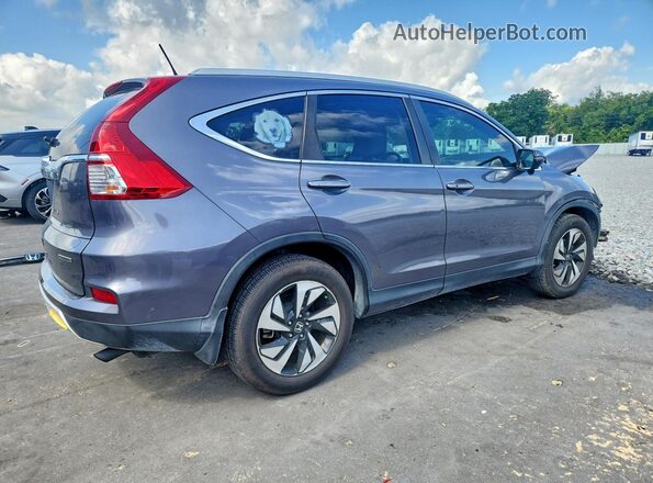 5J6RM3H9XGL005709 2016 HONDA CR-V Blue Rear right