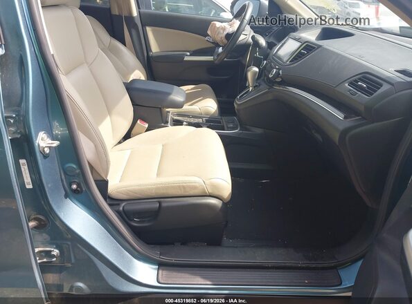 5J6RM3H9XGL006827 2016 HONDA CR-V Blue წინა სალონის ხედი