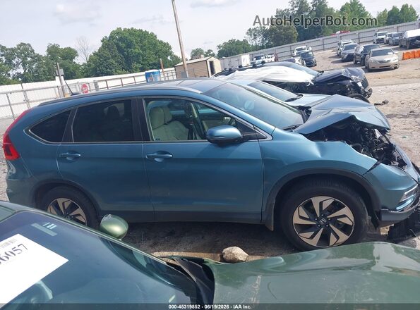 5J6RM3H9XGL006827 2016 HONDA CR-V Blue უკანა სალონის ხედი