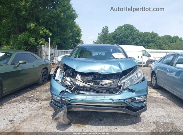 5J6RM3H9XGL006827 2016 HONDA CR-V Blue ხელსაწყოთა პანელის ხედი