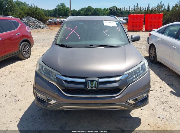 5J6RM3H9XGL018041 2016 HONDA CR-V Gray Սարքավորումների վահանակի տեսք