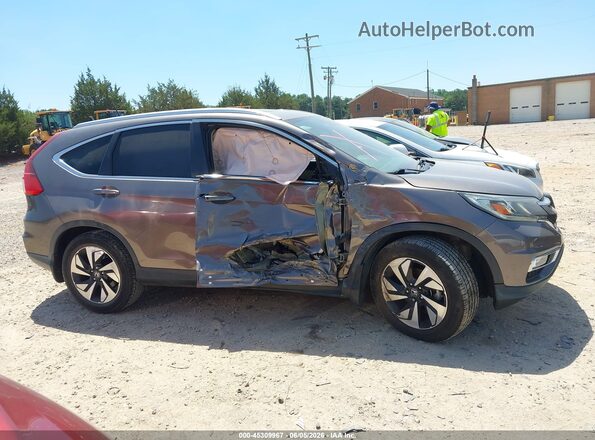 5J6RM3H9XGL018041 2016 HONDA CR-V Gray Սալոնի հետևի տեսք