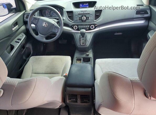 5J6RM4H30GL014601 2016 HONDA CR-V Silver Dashboard view