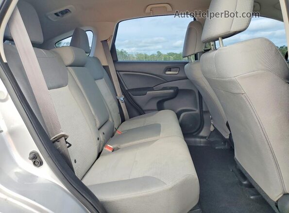 5J6RM4H30GL014601 2016 HONDA CR-V Silver Rear interior view