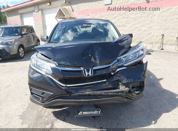 5J6RM4H31GL003090 2016 HONDA CR-V Black Вид щитка приладів
