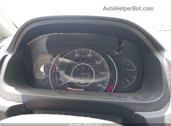 5J6RM4H31GL105893 2016 HONDA CR-V White უკანა სავარძლების ხედი