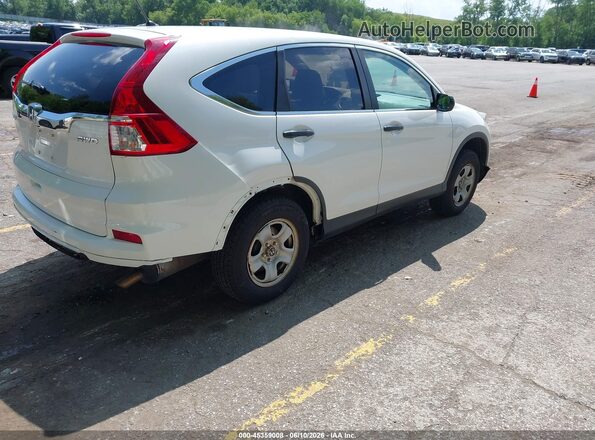 5J6RM4H31GL105893 2016 HONDA CR-V White უკანა მარჯვენა
