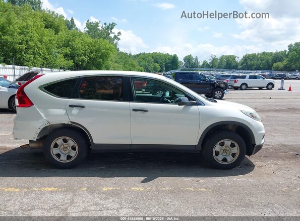 5J6RM4H31GL105893 2016 HONDA CR-V White უკანა სალონის ხედი