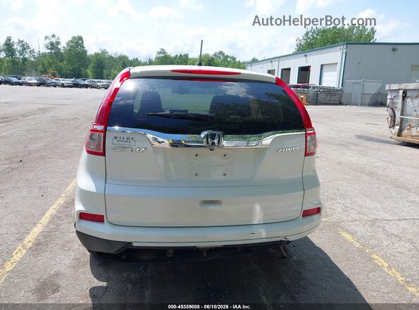 5J6RM4H31GL105893 2016 HONDA CR-V White 