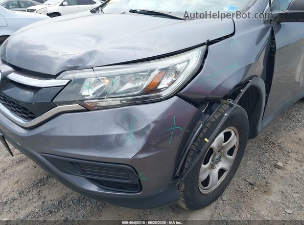 5J6RM4H31GL121771 2016 HONDA CR-V Gray წინა ხედი