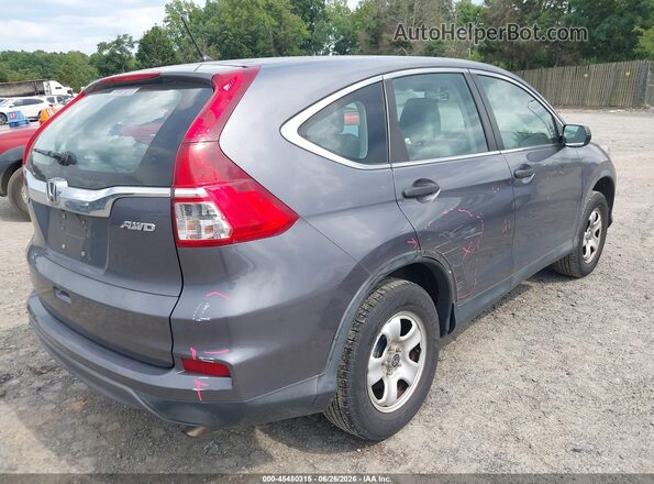 5J6RM4H31GL121771 2016 HONDA CR-V Gray უკანა მარჯვენა