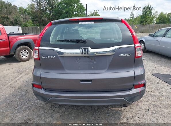 5J6RM4H31GL121771 2016 HONDA CR-V Gray 