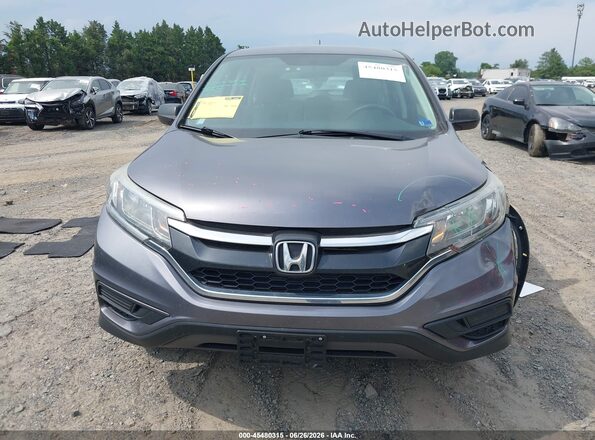 5J6RM4H31GL121771 2016 HONDA CR-V Gray ხელსაწყოთა პანელის ხედი