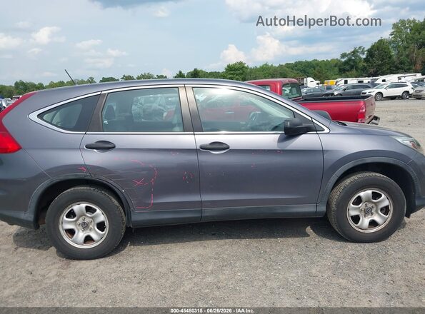 5J6RM4H31GL121771 2016 HONDA CR-V Gray უკანა სალონის ხედი